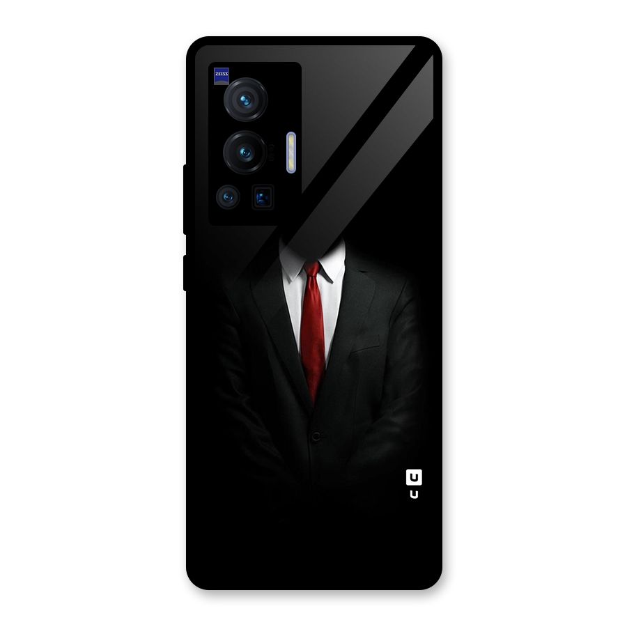 Anonymous Suit Glass Back Case for Vivo X70 Pro