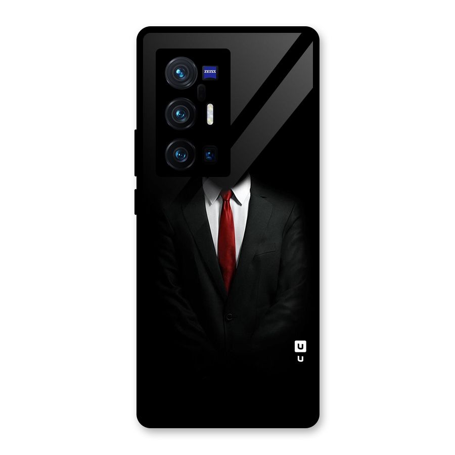 Anonymous Suit Glass Back Case for Vivo X70 Pro Plus