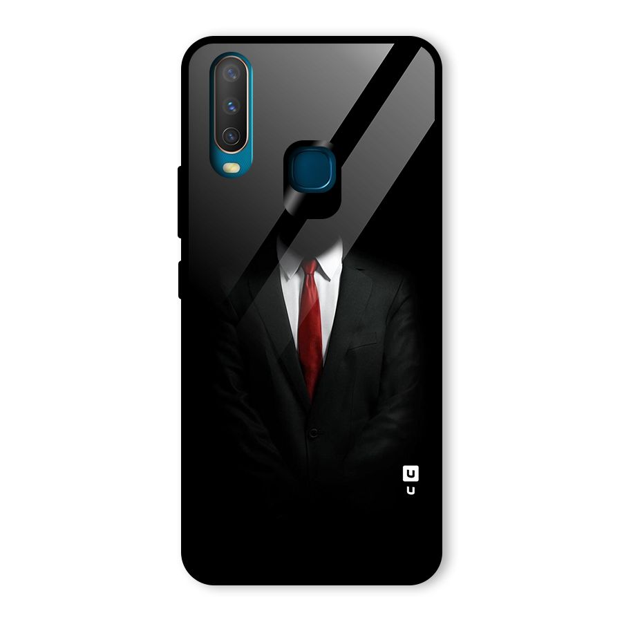 Anonymous Suit Glass Back Case for Vivo Y12