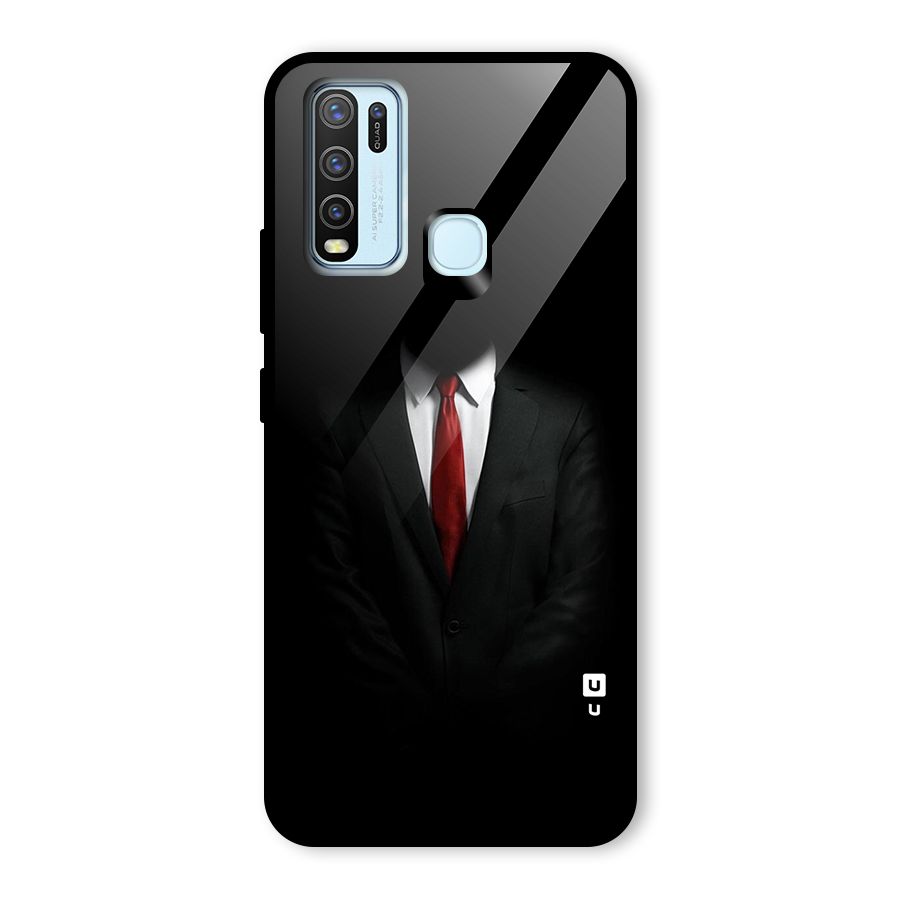 Anonymous Suit Glass Back Case for Vivo Y30