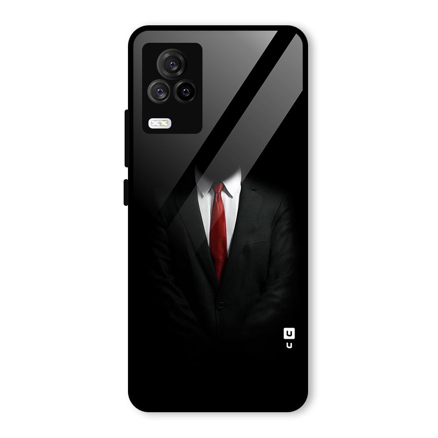 Anonymous Suit Glass Back Case for Vivo iQOO 7 Legend 5G