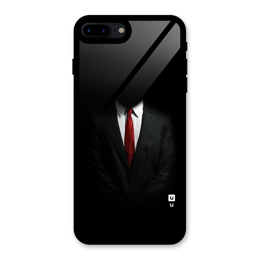 Anonymous Suit Glass Back Case for iPhone 7 Plus