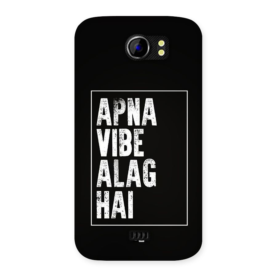 Apna Vibe Back Case for Canvas 2 A110