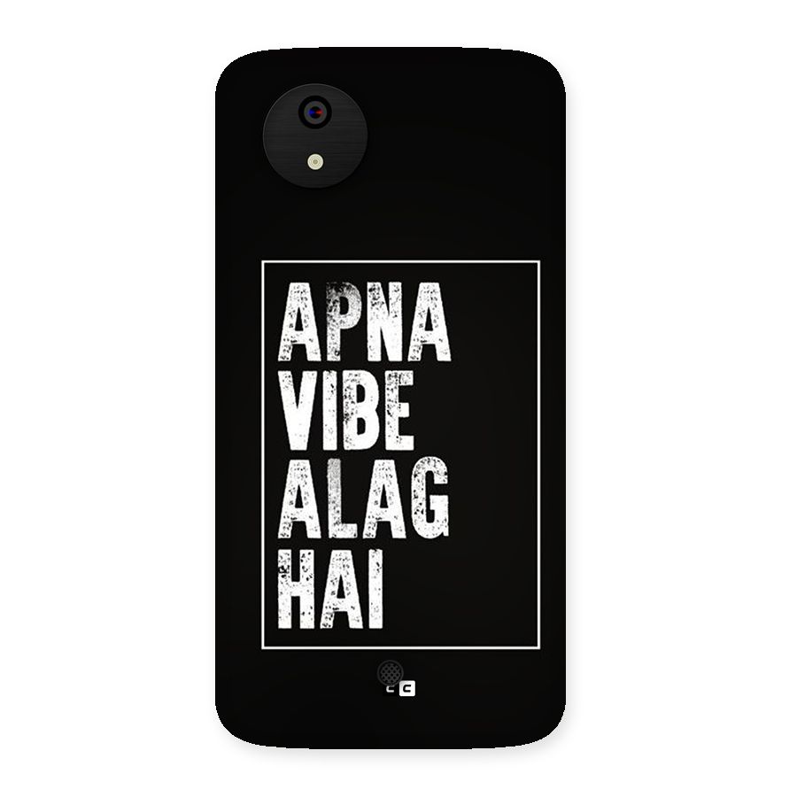Apna Vibe Back Case for Canvas A1  AQ4501
