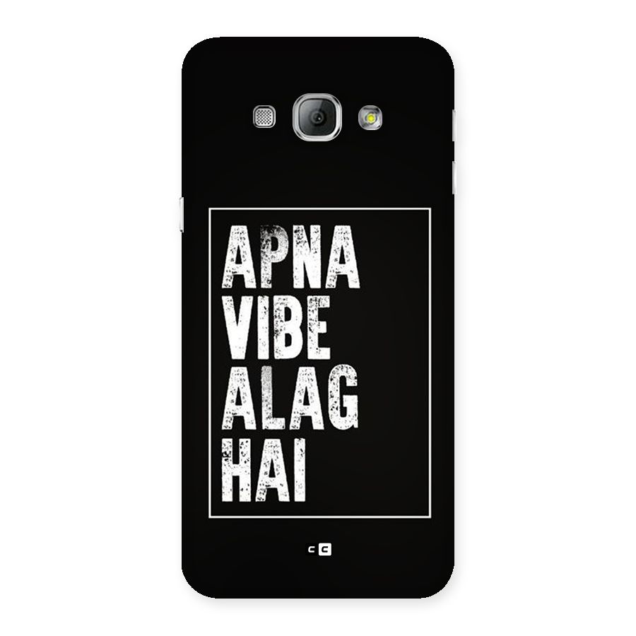 Apna Vibe Back Case for Galaxy A8