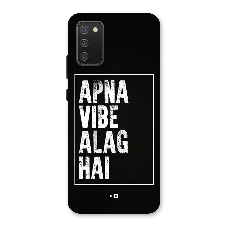 Apna Vibe Back Case for Galaxy F02s