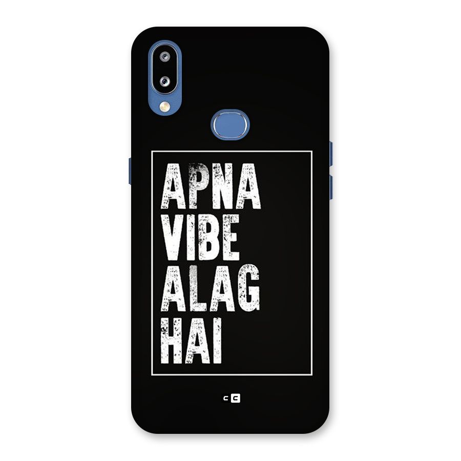 Apna Vibe Back Case for Galaxy M01s