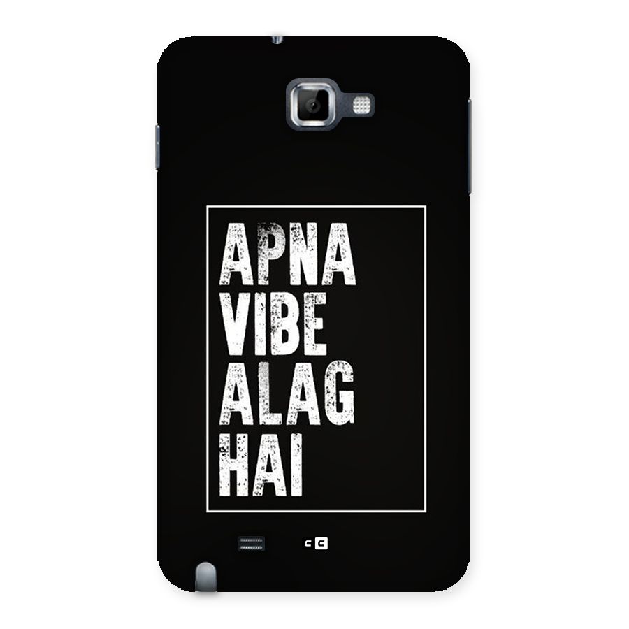 Apna Vibe Back Case for Galaxy Note