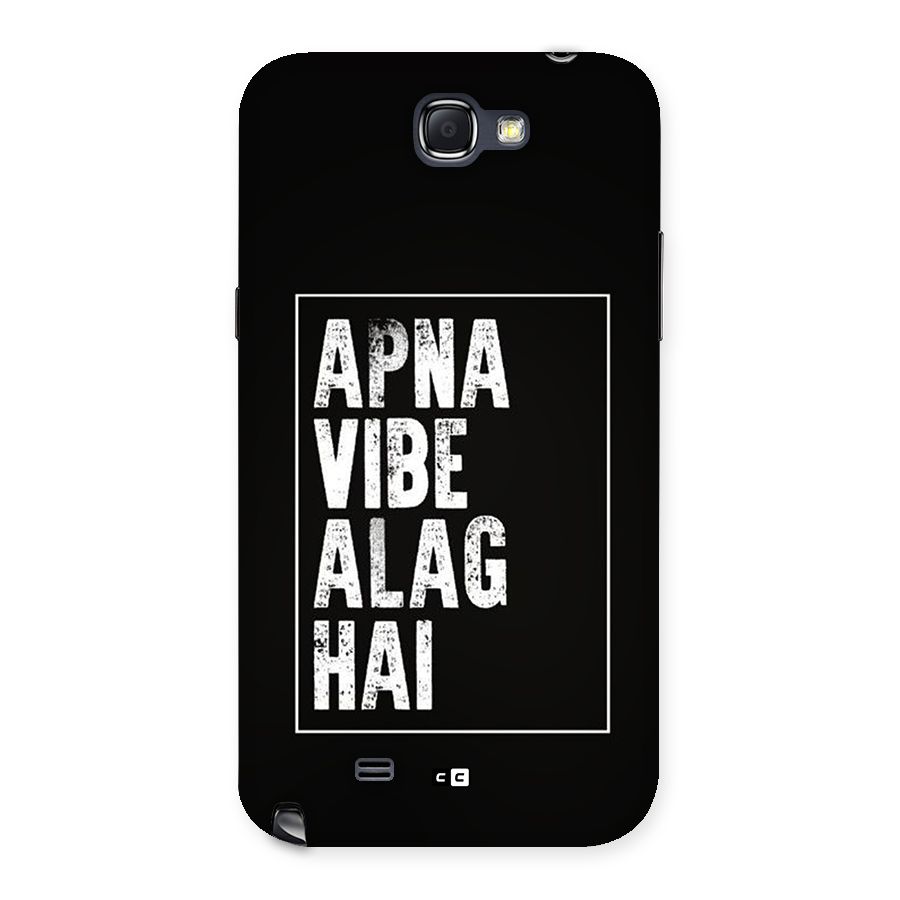 Apna Vibe Back Case for Galaxy Note 2