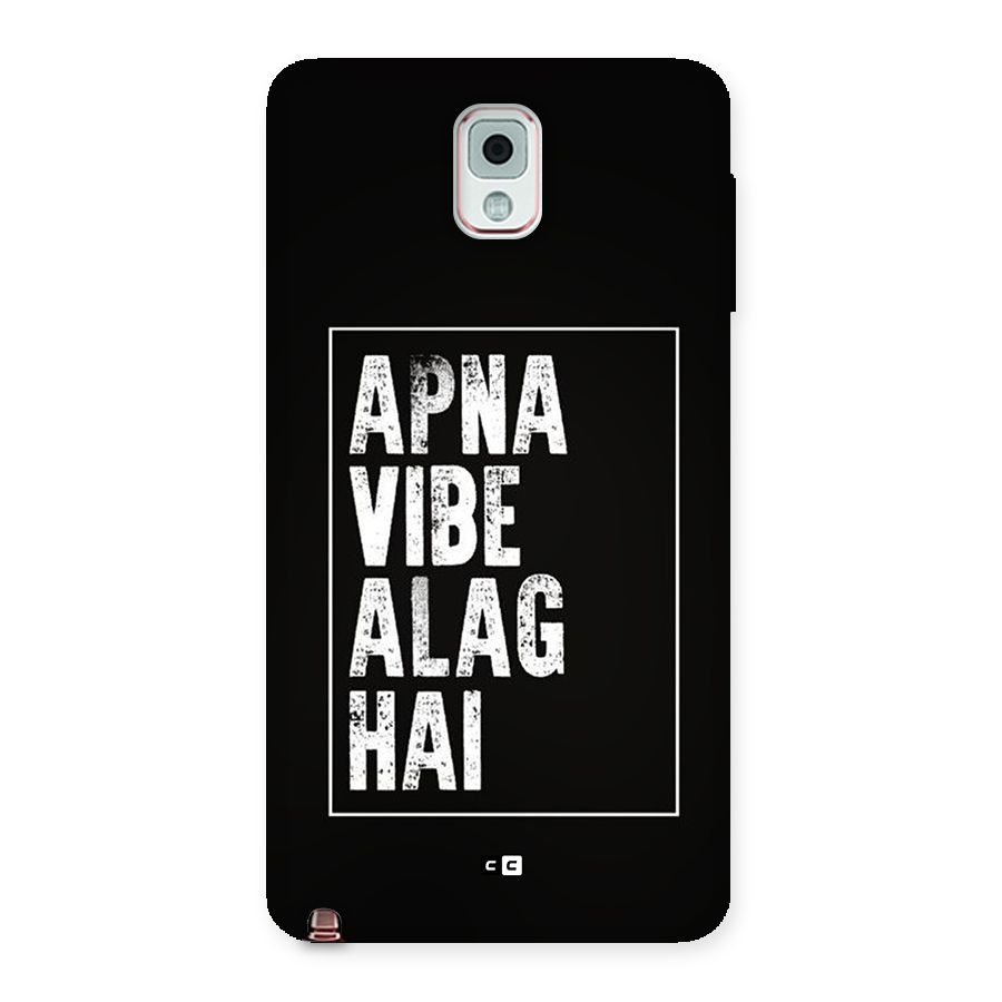 Apna Vibe Back Case for Galaxy Note 3