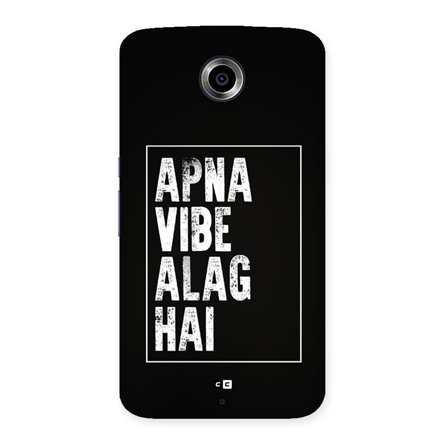 Apna Vibe Back Case for Google Nexus 6