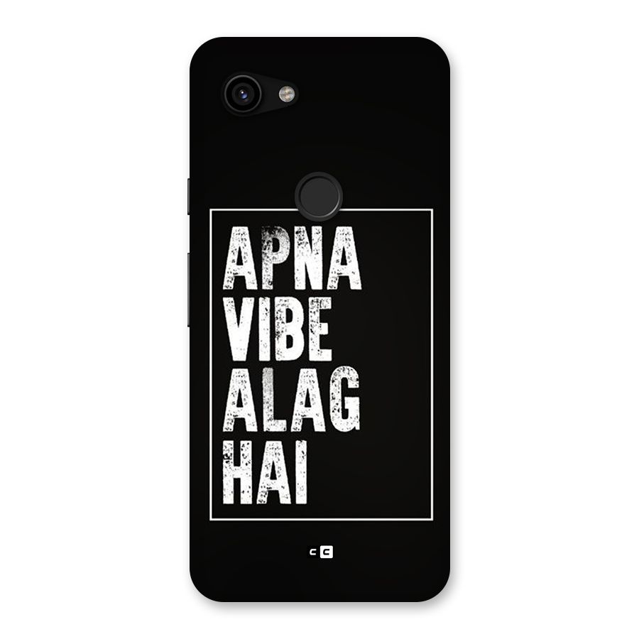 Apna Vibe Back Case for Google Pixel 3a