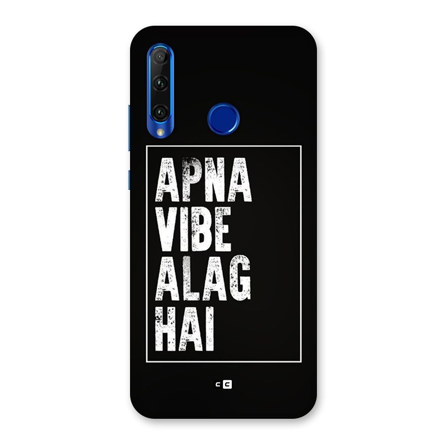 Apna Vibe Back Case for Honor 20i