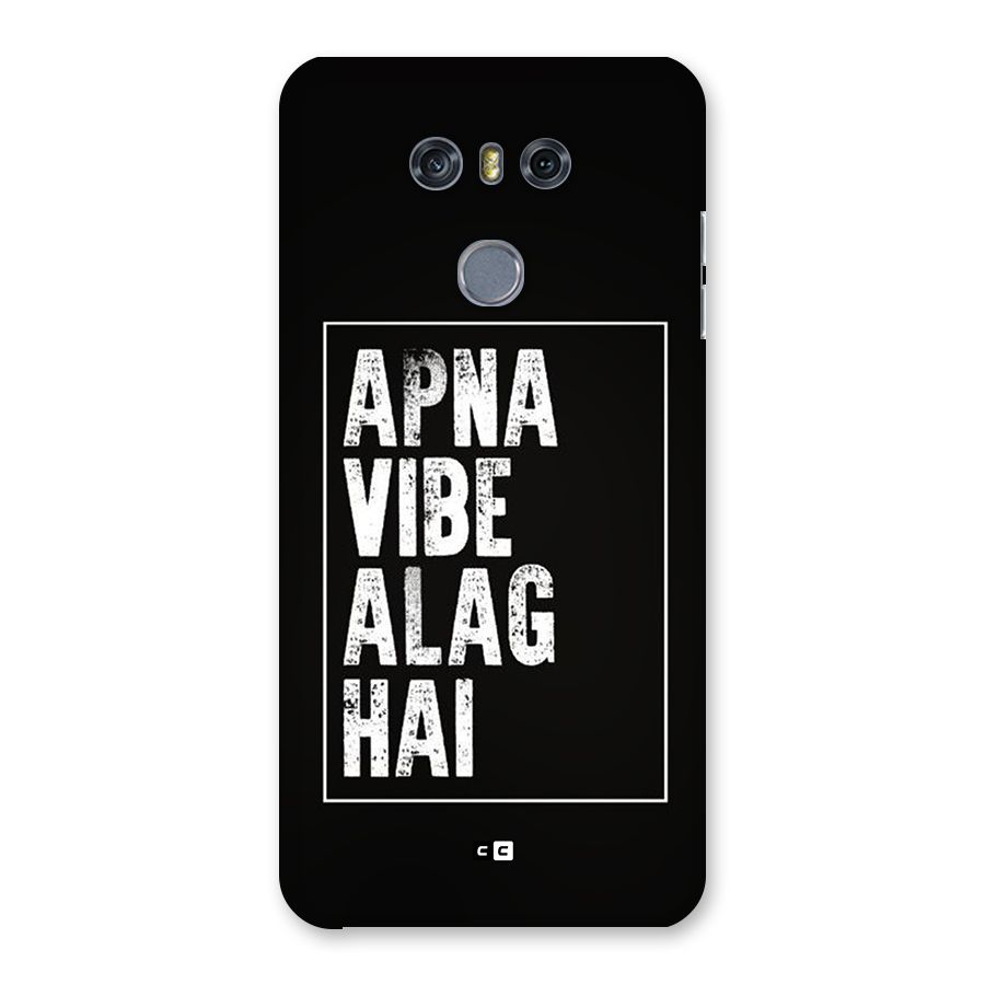 Apna Vibe Back Case for LG G6