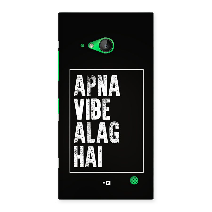 Apna Vibe Back Case for Lumia 730