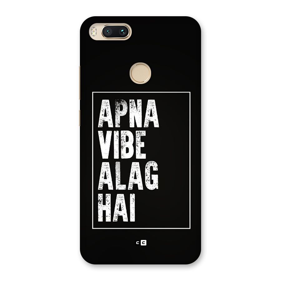 Apna Vibe Back Case for Mi A1