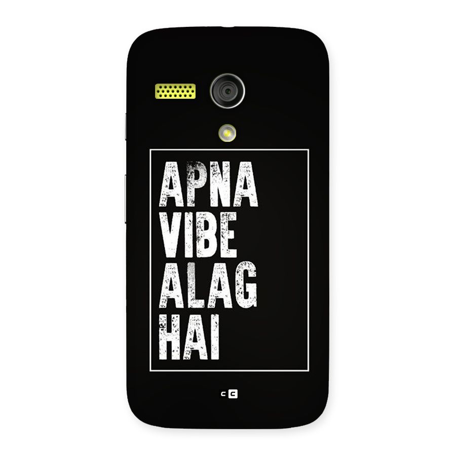 Apna Vibe Back Case for Moto G
