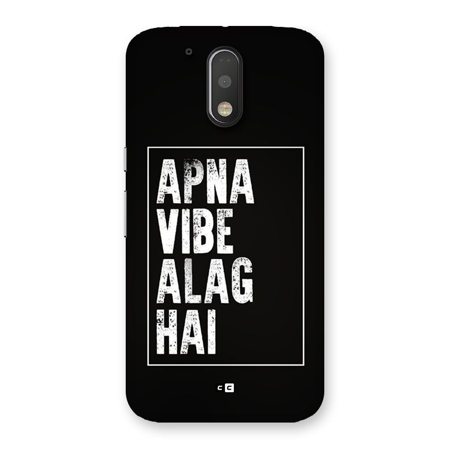 Apna Vibe Back Case for Moto G4 Plus