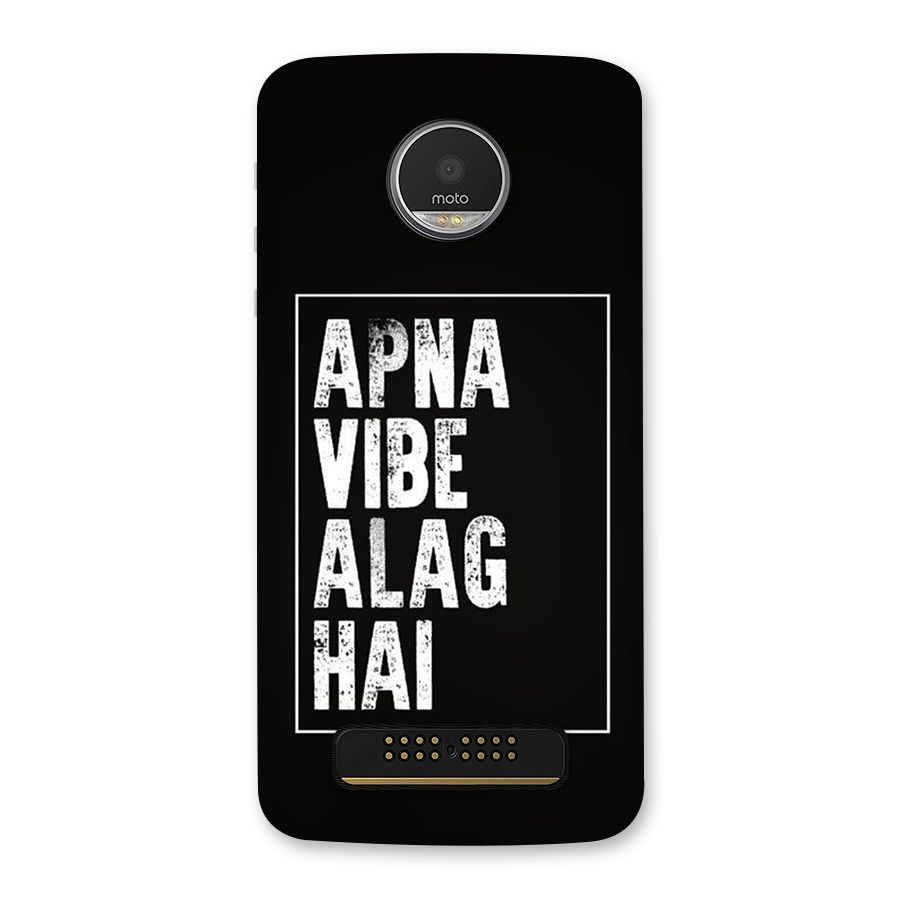 Apna Vibe Back Case for Moto Z Play