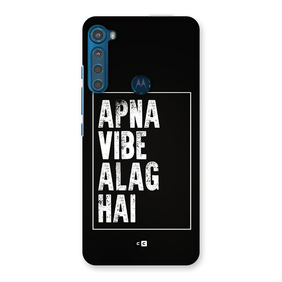 Apna Vibe Back Case for Motorola One Fusion Plus