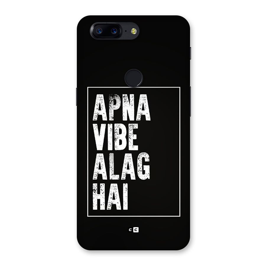 Apna Vibe Back Case for OnePlus 5T