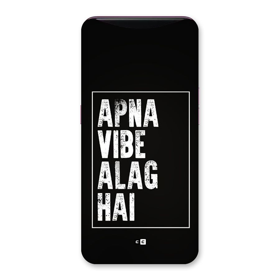 Apna Vibe Back Case for Oppo Find X