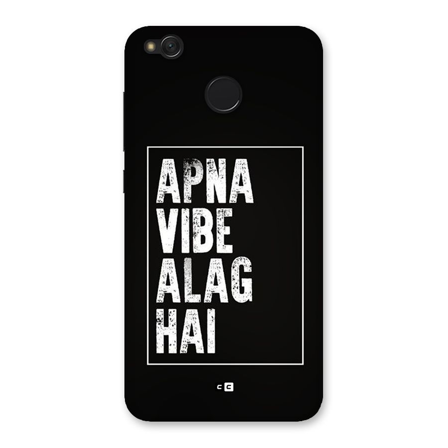 Apna Vibe Back Case for Redmi 4