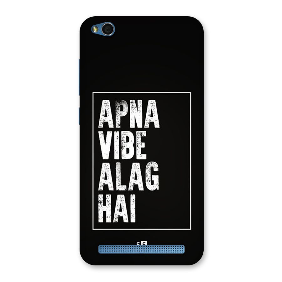 Apna Vibe Back Case for Redmi 5A