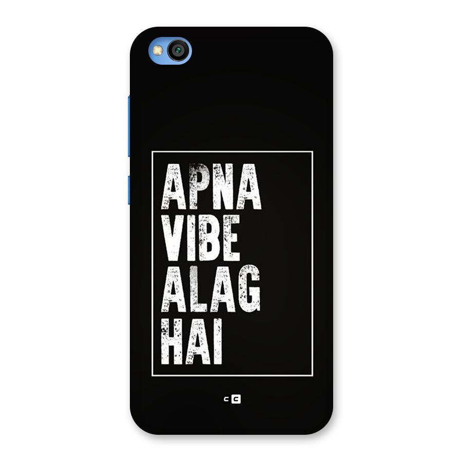 Apna Vibe Back Case for Redmi Go