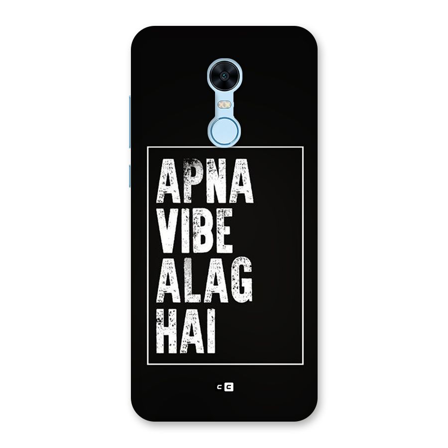 Apna Vibe Back Case for Redmi Note 5