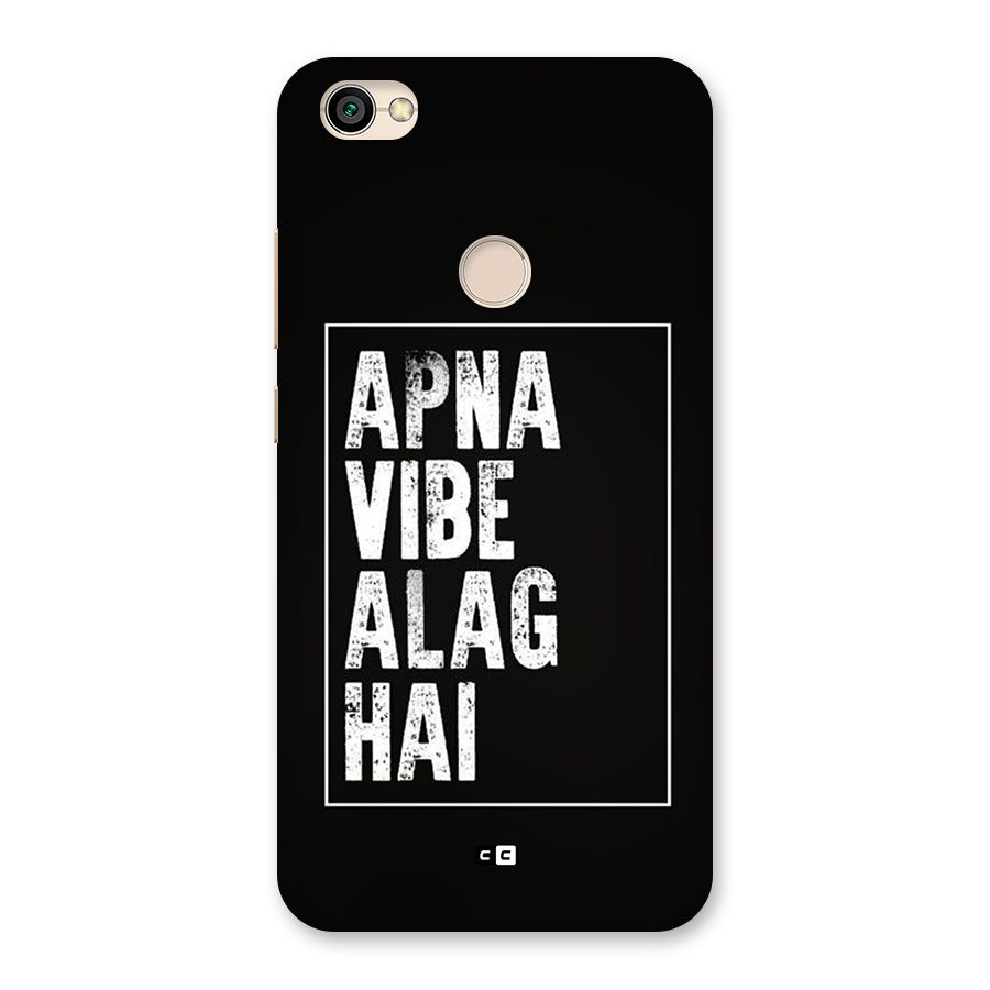 Apna Vibe Back Case for Redmi Y1 2017