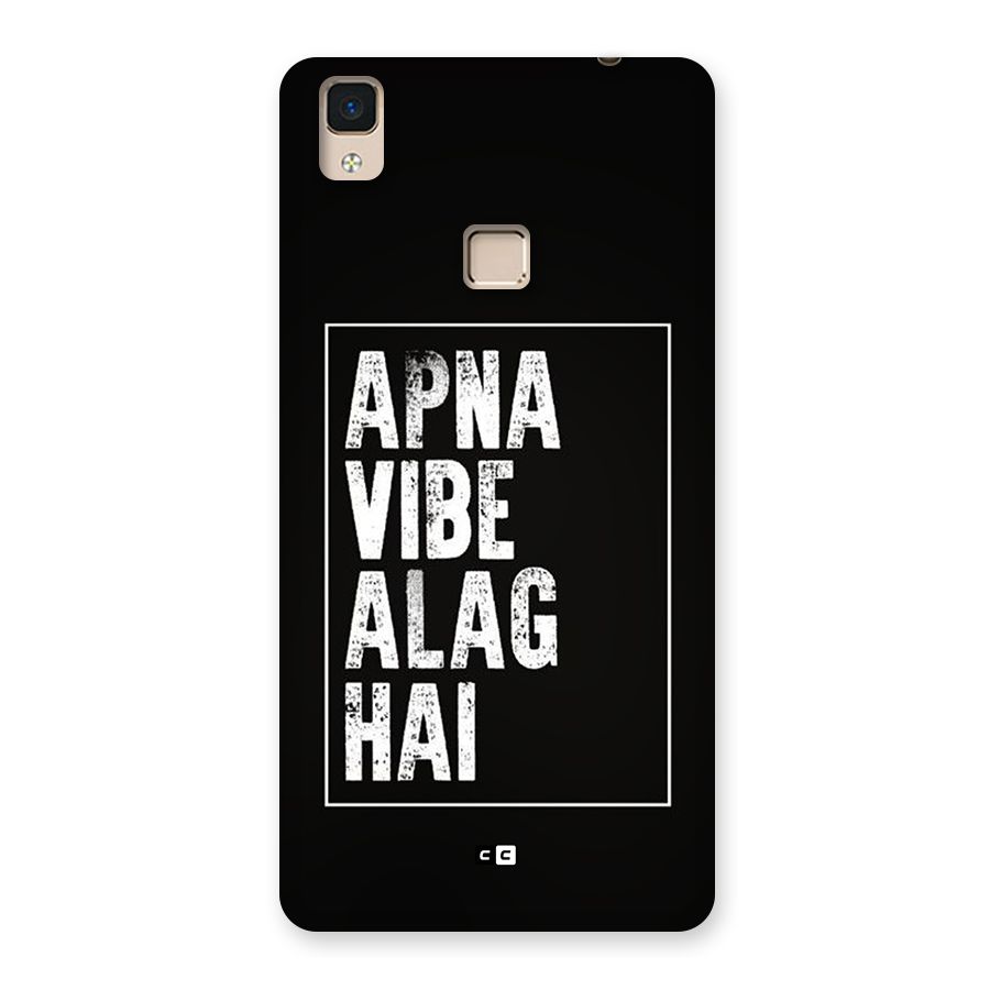 Apna Vibe Back Case for V3 Max