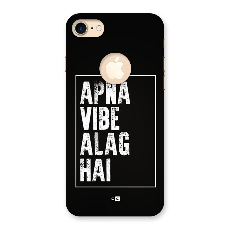 Apna Vibe Back Case for iPhone 7 Logo Cut