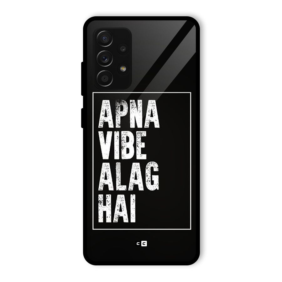 Apna Vibe Glass Back Case for Galaxy A53 5G