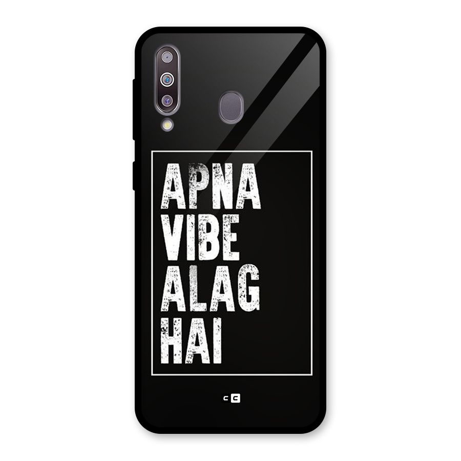 Apna Vibe Glass Back Case for Galaxy M30