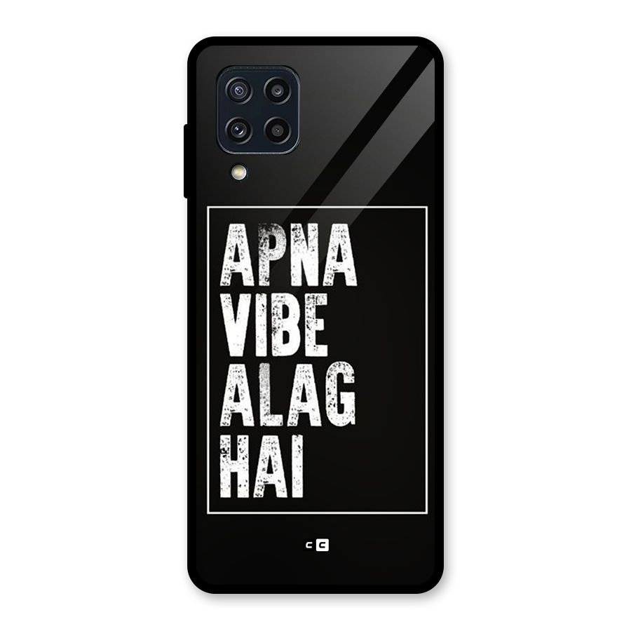 Apna Vibe Glass Back Case for Galaxy M32