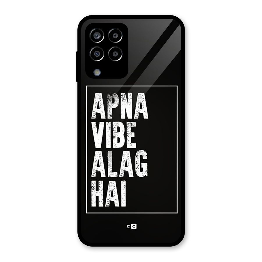 Apna Vibe Glass Back Case for Galaxy M33