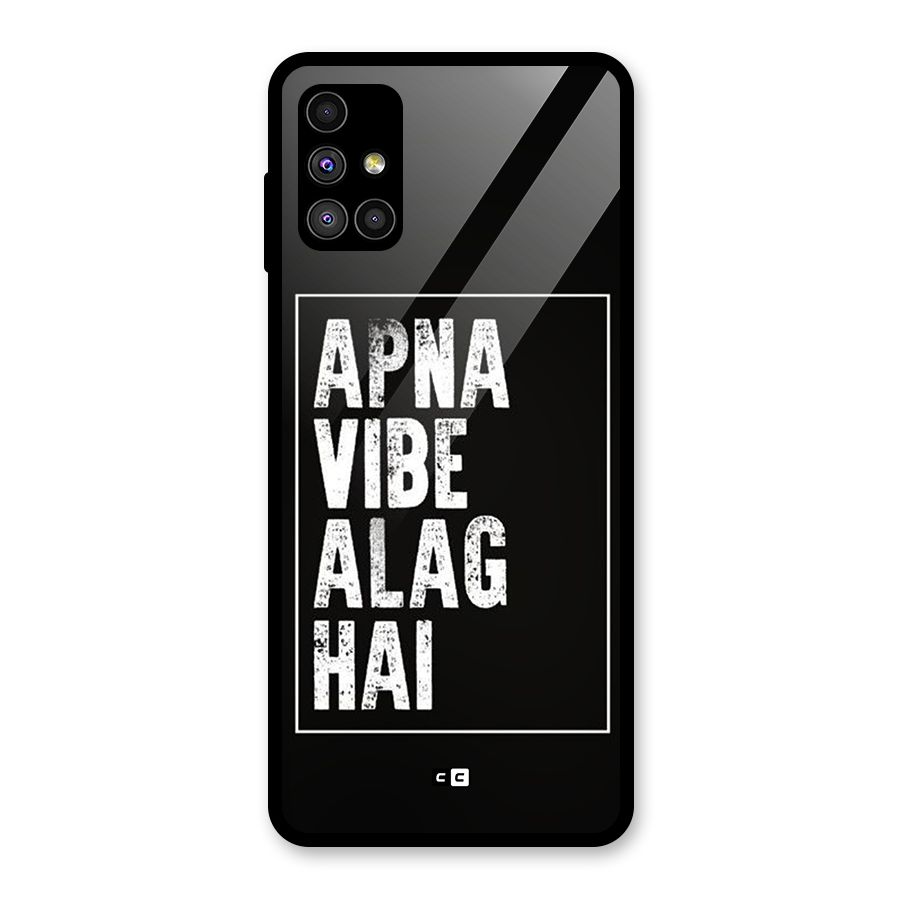 Apna Vibe Glass Back Case for Galaxy M51
