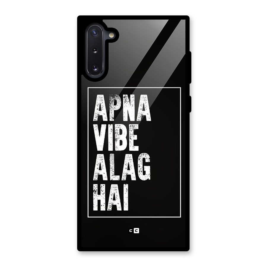Apna Vibe Glass Back Case for Galaxy Note 10