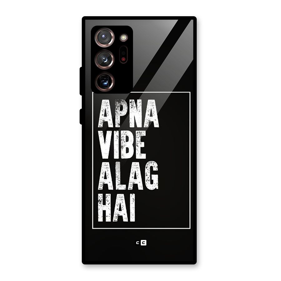 Apna Vibe Glass Back Case for Galaxy Note 20 Ultra 5G