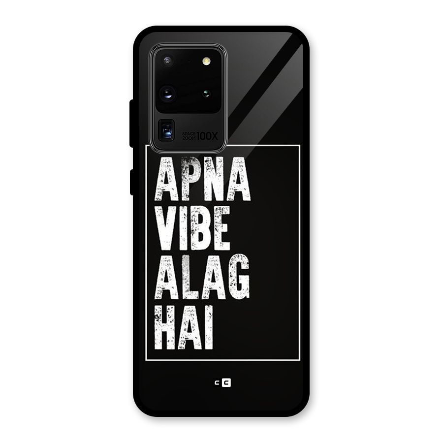 Apna Vibe Glass Back Case for Galaxy S20 Ultra