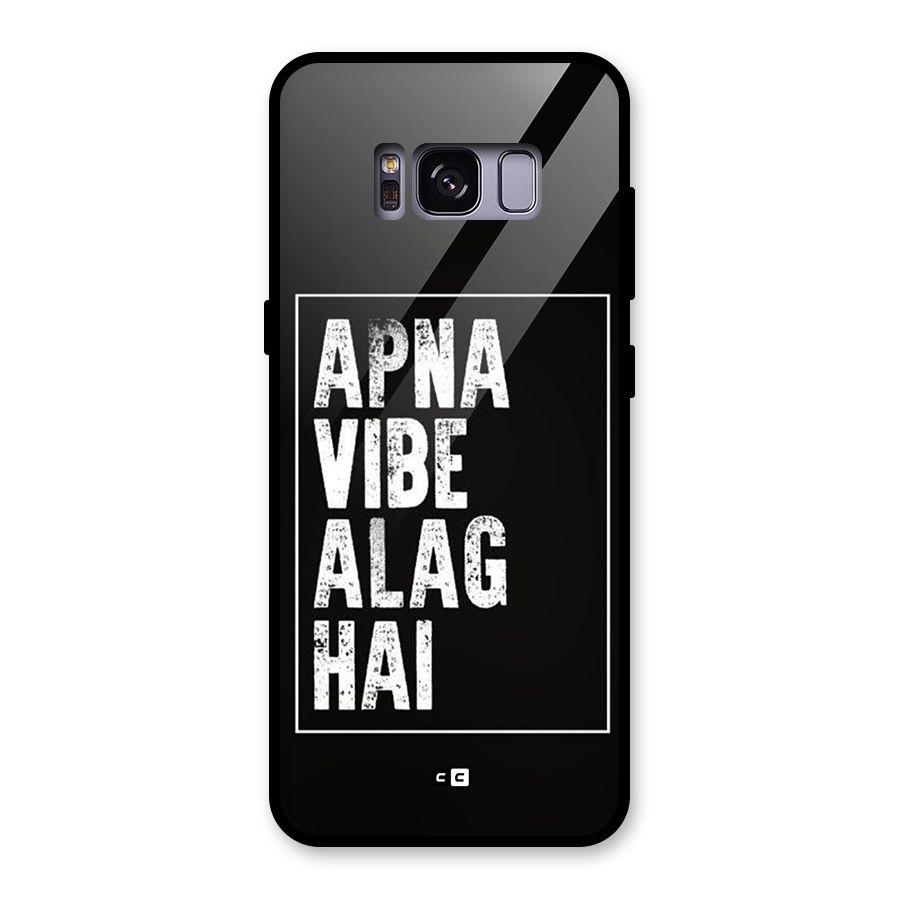 Apna Vibe Glass Back Case for Galaxy S8