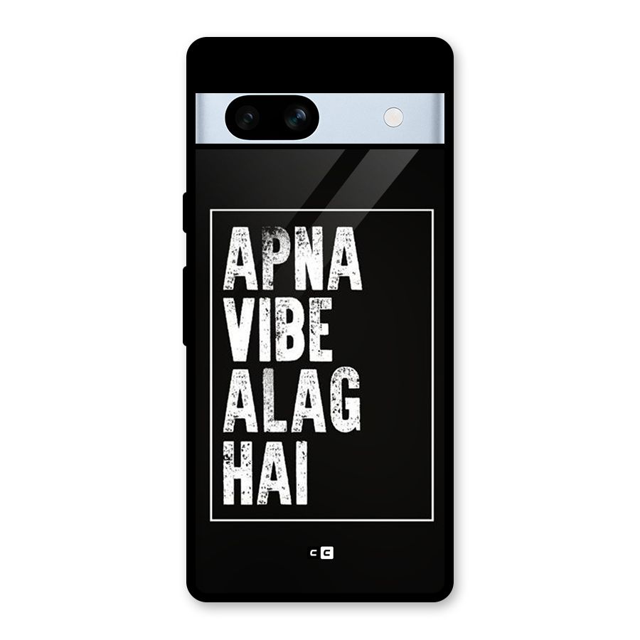 Apna Vibe Glass Back Case for Google Pixel 7a