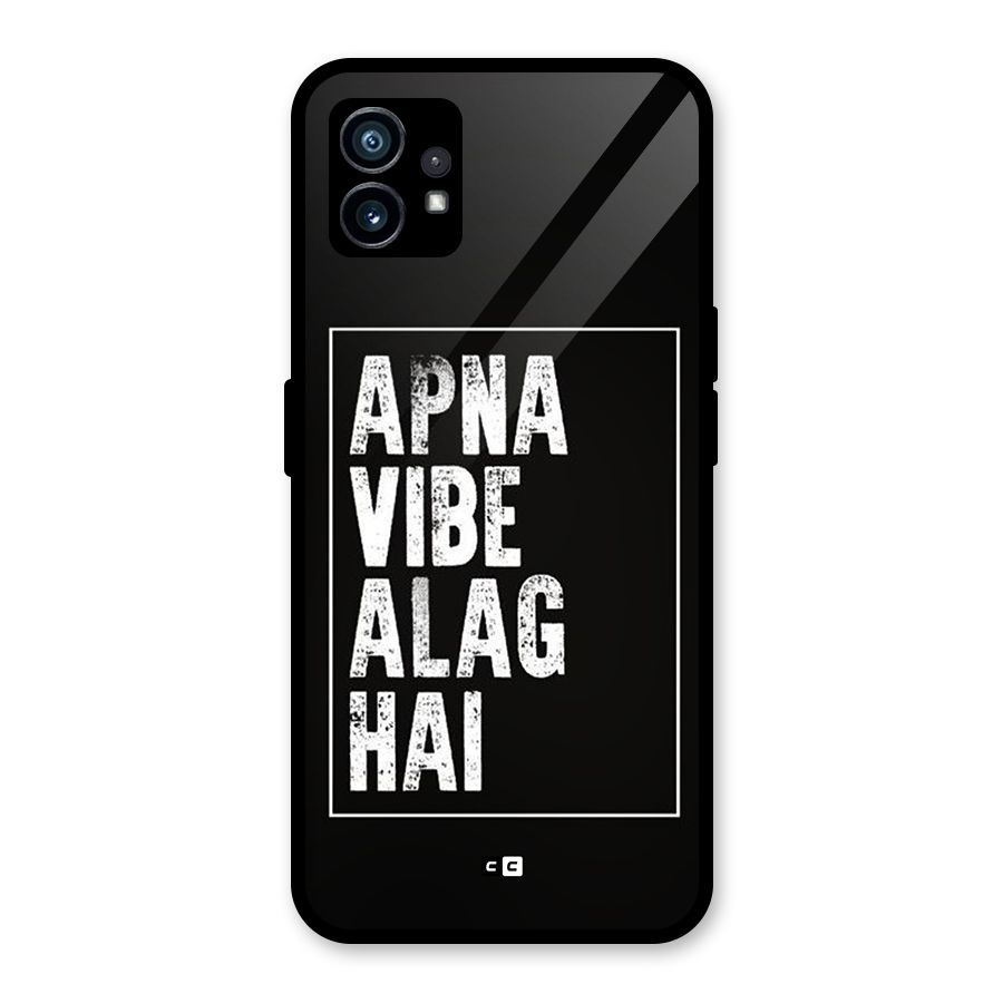 Apna Vibe Glass Back Case for Nothing Phone 1