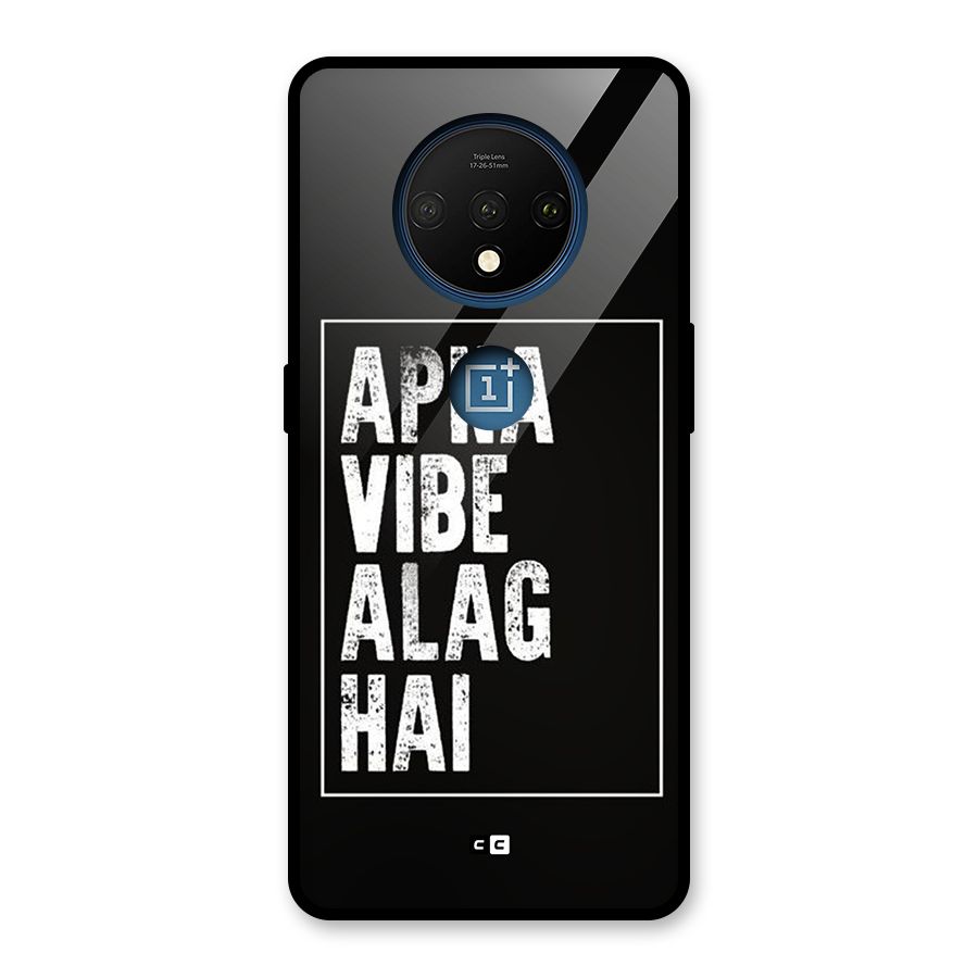 Apna Vibe Glass Back Case for OnePlus 7T