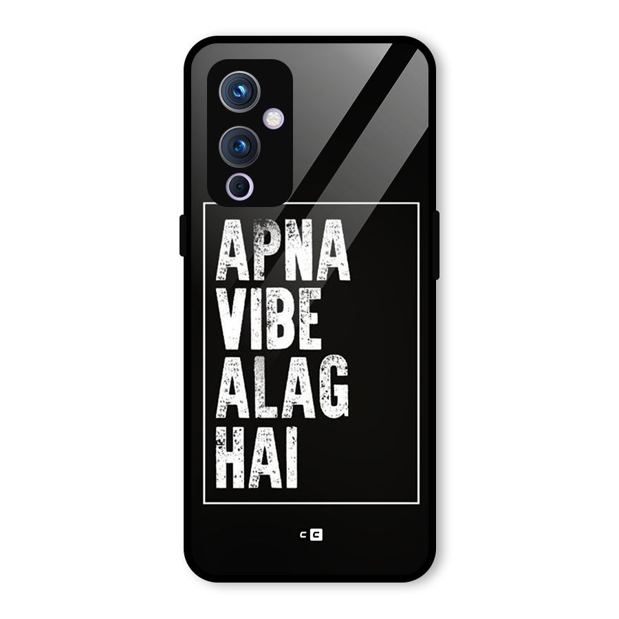 Apna Vibe Glass Back Case for OnePlus 9
