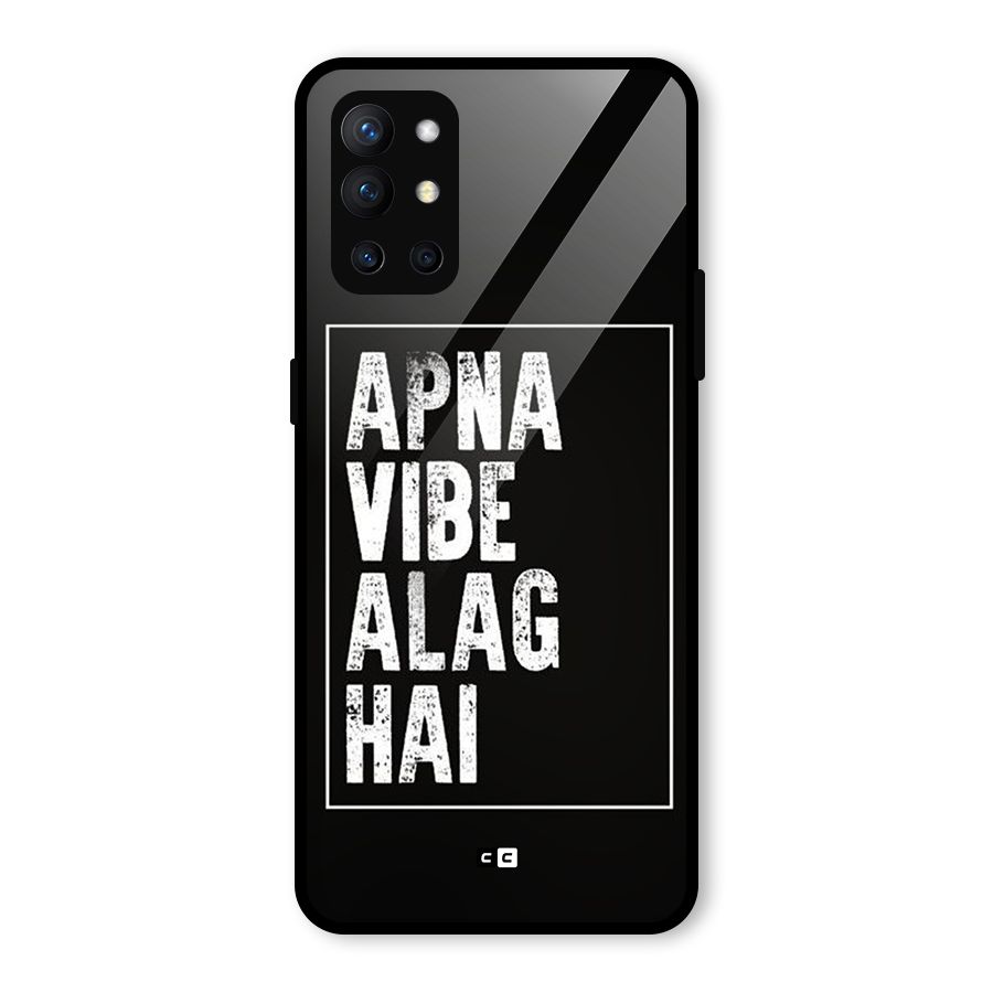Apna Vibe Glass Back Case for OnePlus 9R