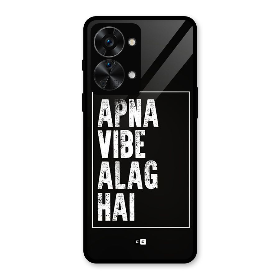 Apna Vibe Glass Back Case for OnePlus Nord 2T