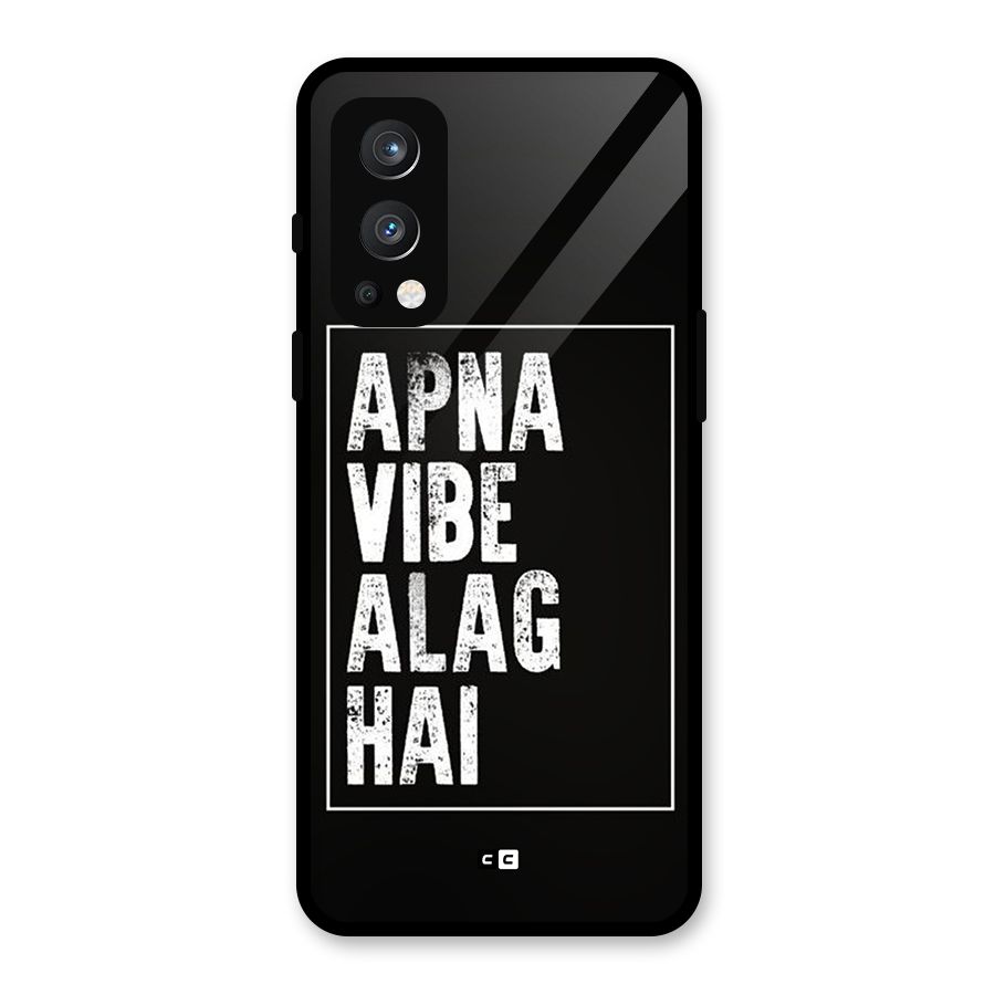 Apna Vibe Glass Back Case for OnePlus Nord 2 5G