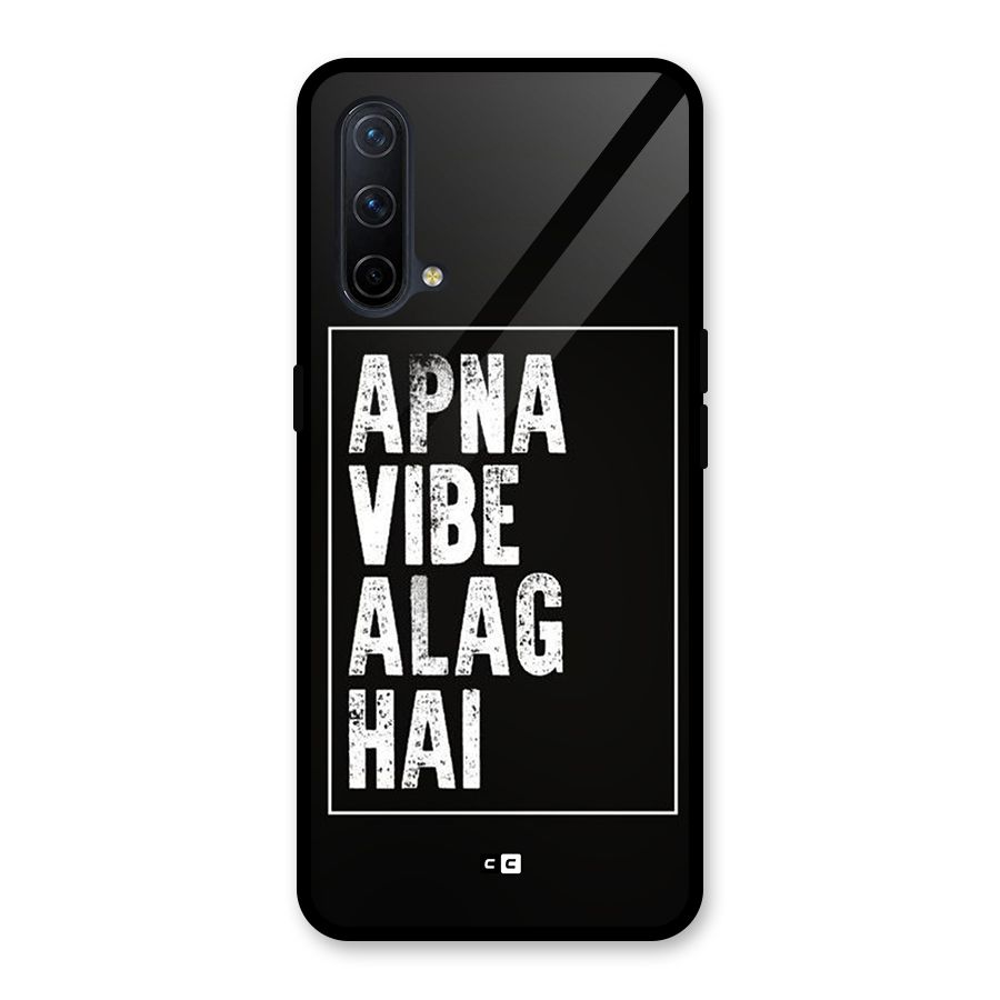 Apna Vibe Glass Back Case for OnePlus Nord CE 5G
